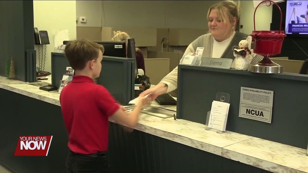 Halloween costume contest winners open savings accounts